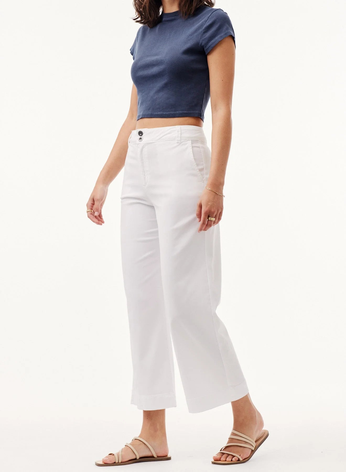 Saige Wide Leg Crop Pant