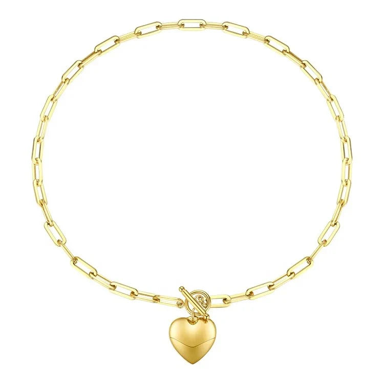 GOLDEN- Heart Necklace