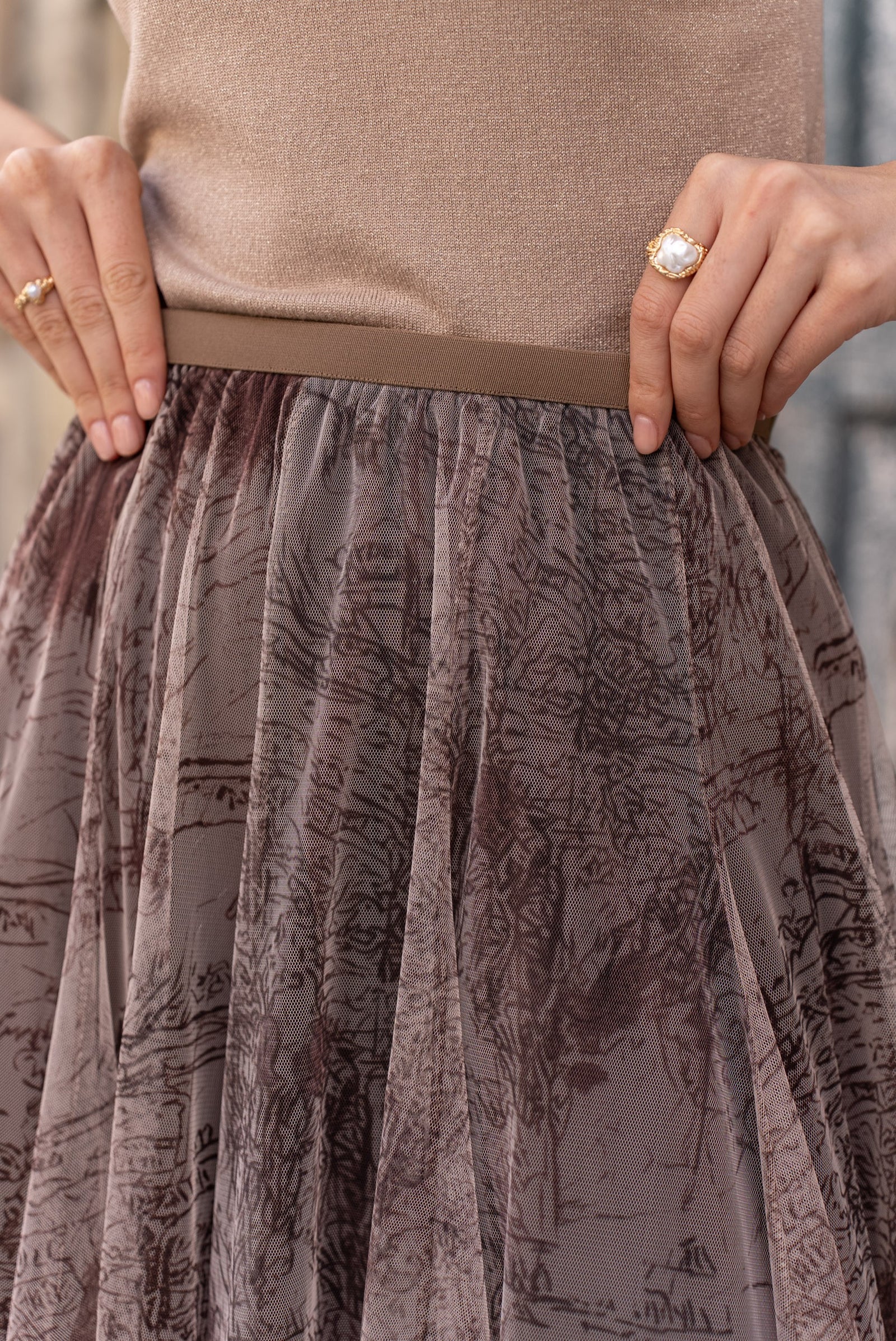 Jupe Ambre Tulle Skirt