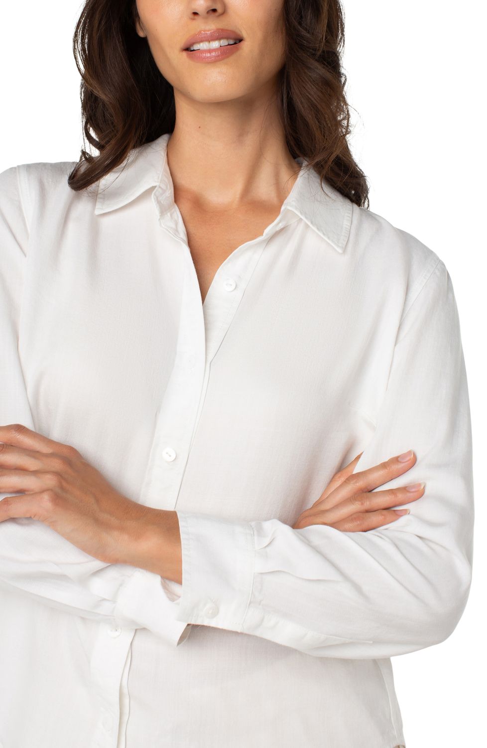 Rachel Rolled Woven Shirt