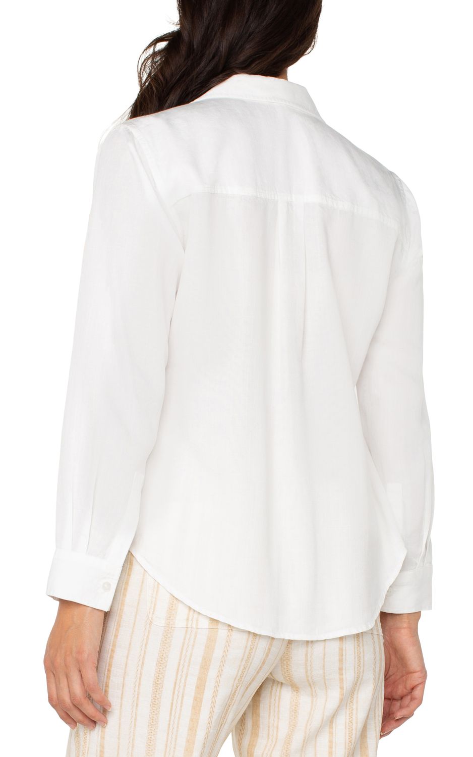 Rachel Rolled Woven Shirt