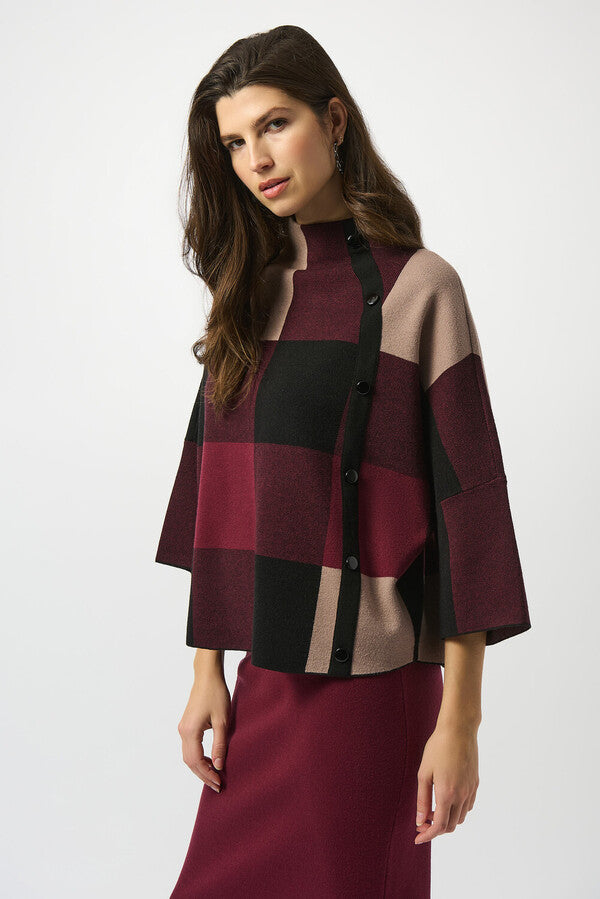 Jacquard Sweater Top