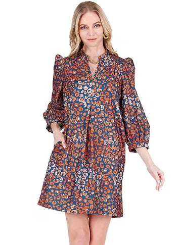 74H4908- Cordi Yoke Dress