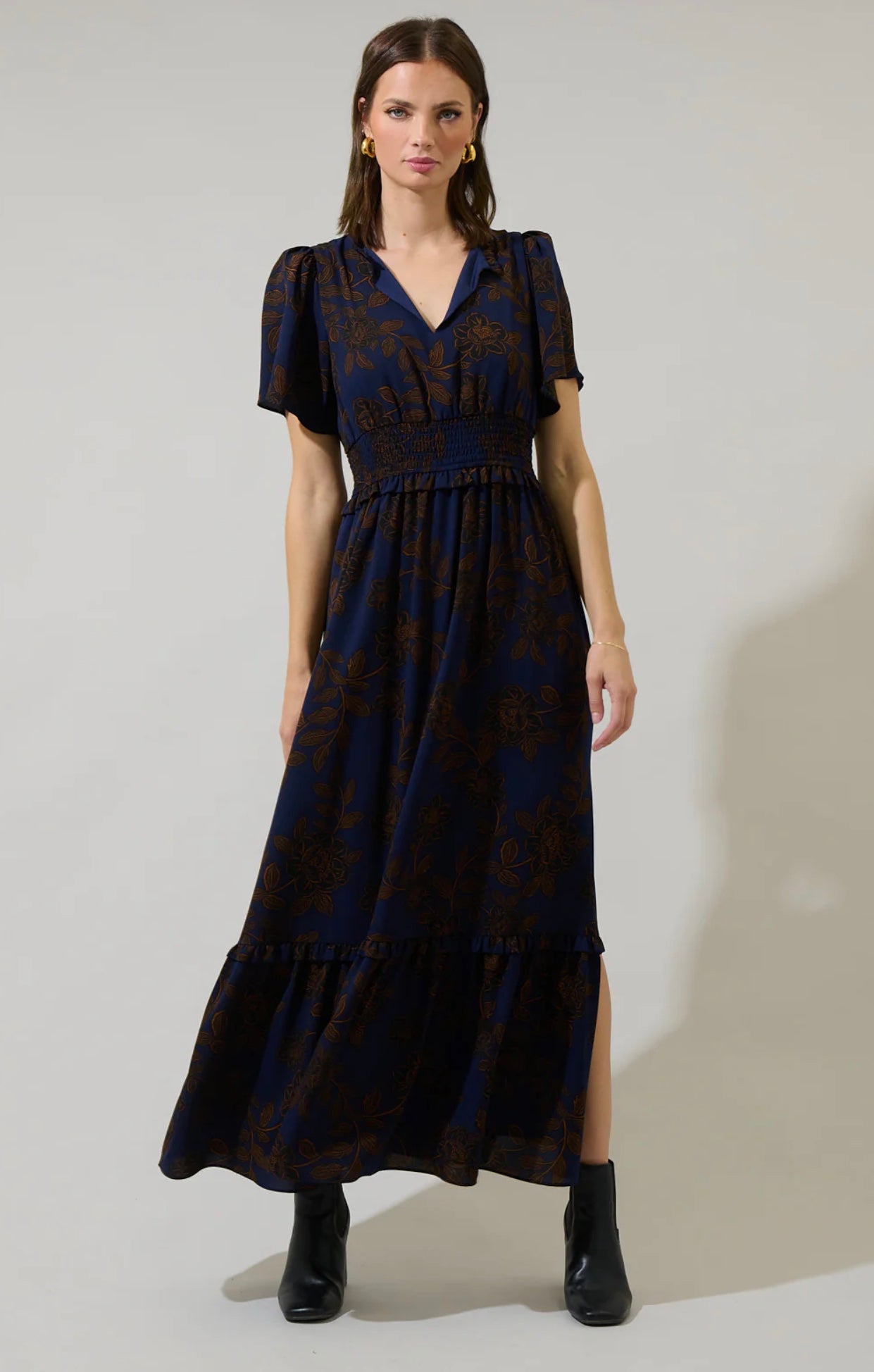 Tolleson Floral Maxi Dress