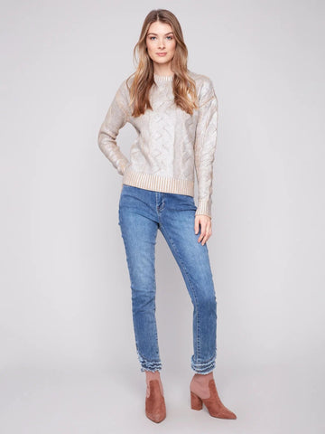 Argent Drop Sweater