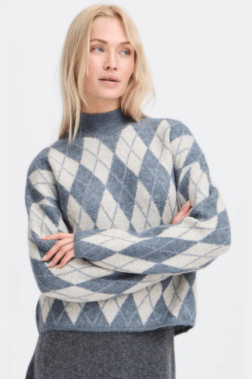 Bynafta Argyle Jumper