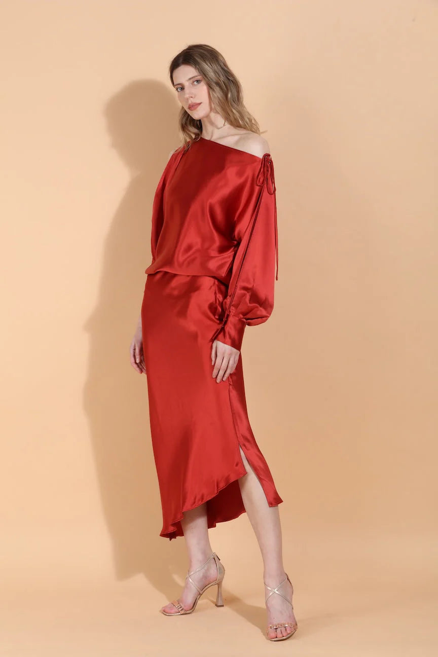 Santeen Boatneck Blouse