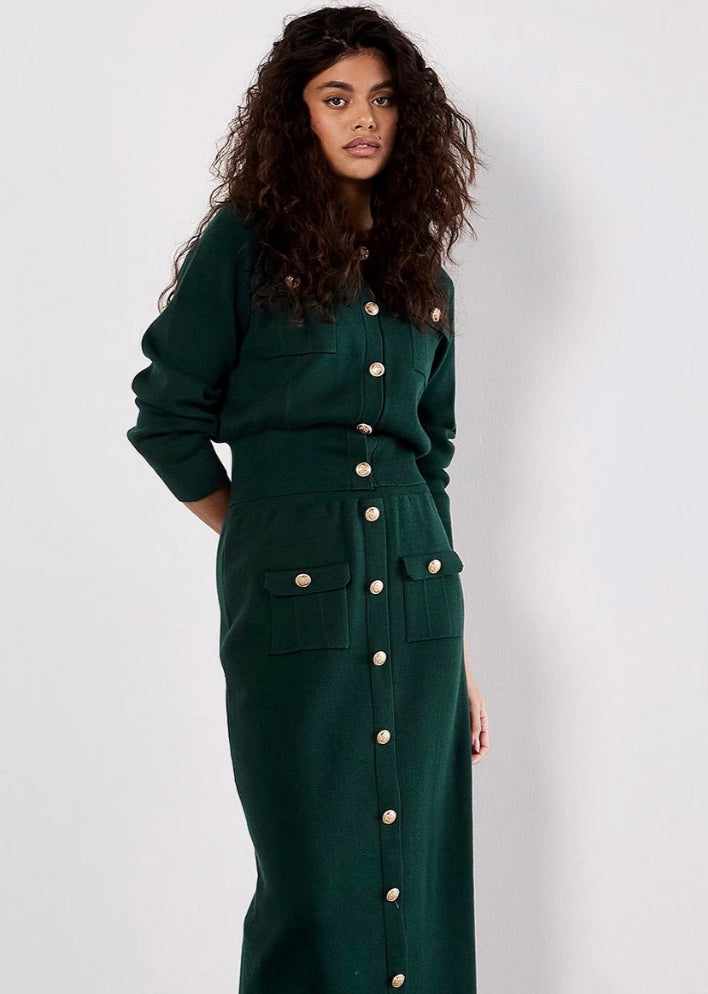 Icot Gold Button Cardi