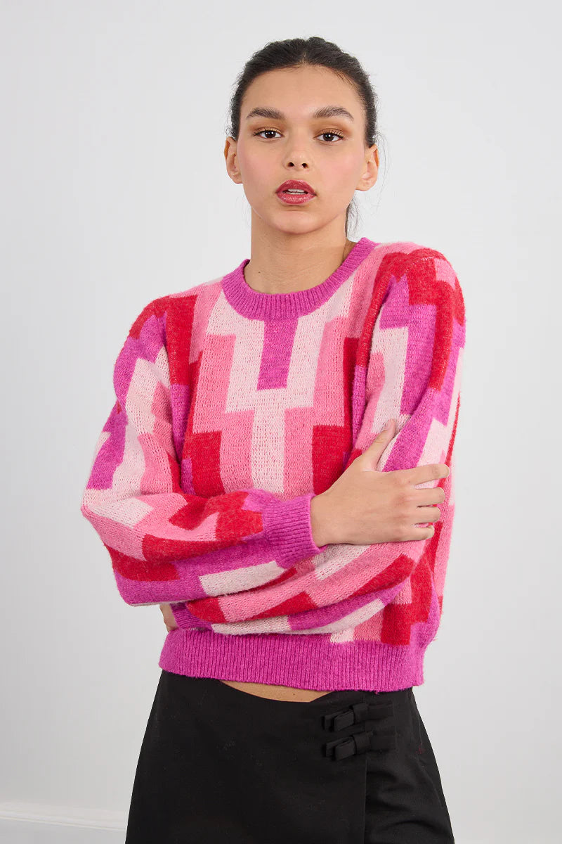 Color Shape Sweater