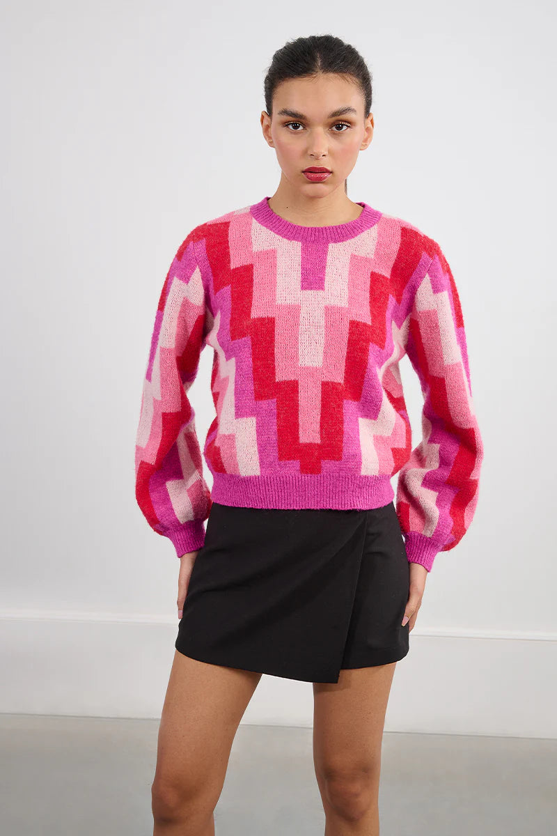 Color Shape Sweater
