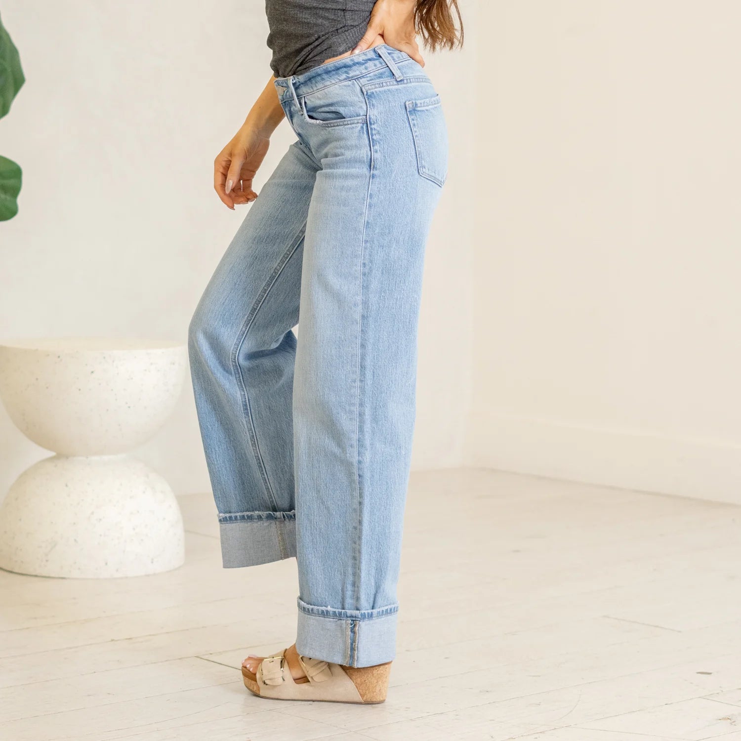 London Low Rise Cuffed Baggy