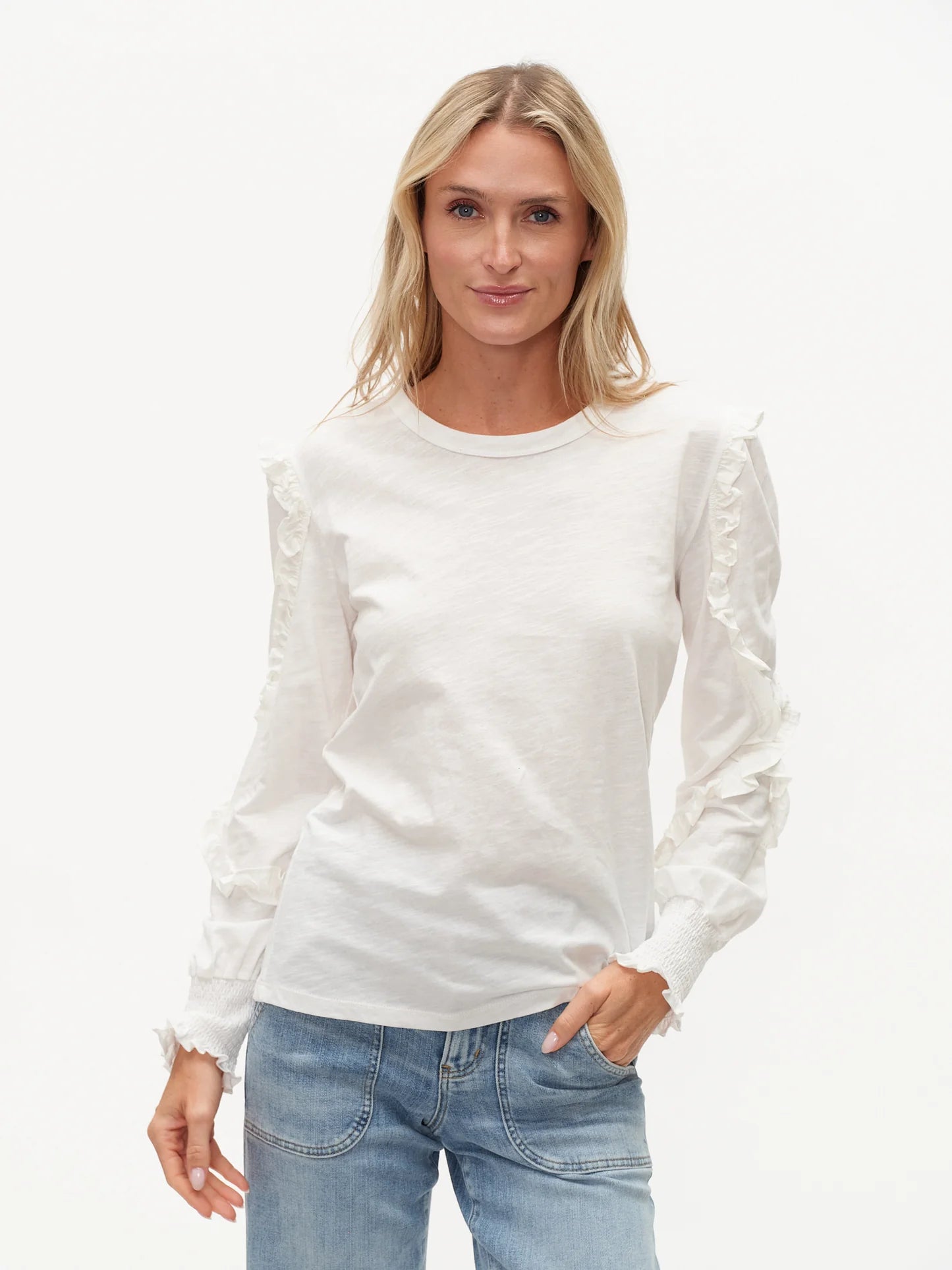 Millie Ruffle L/S Top
