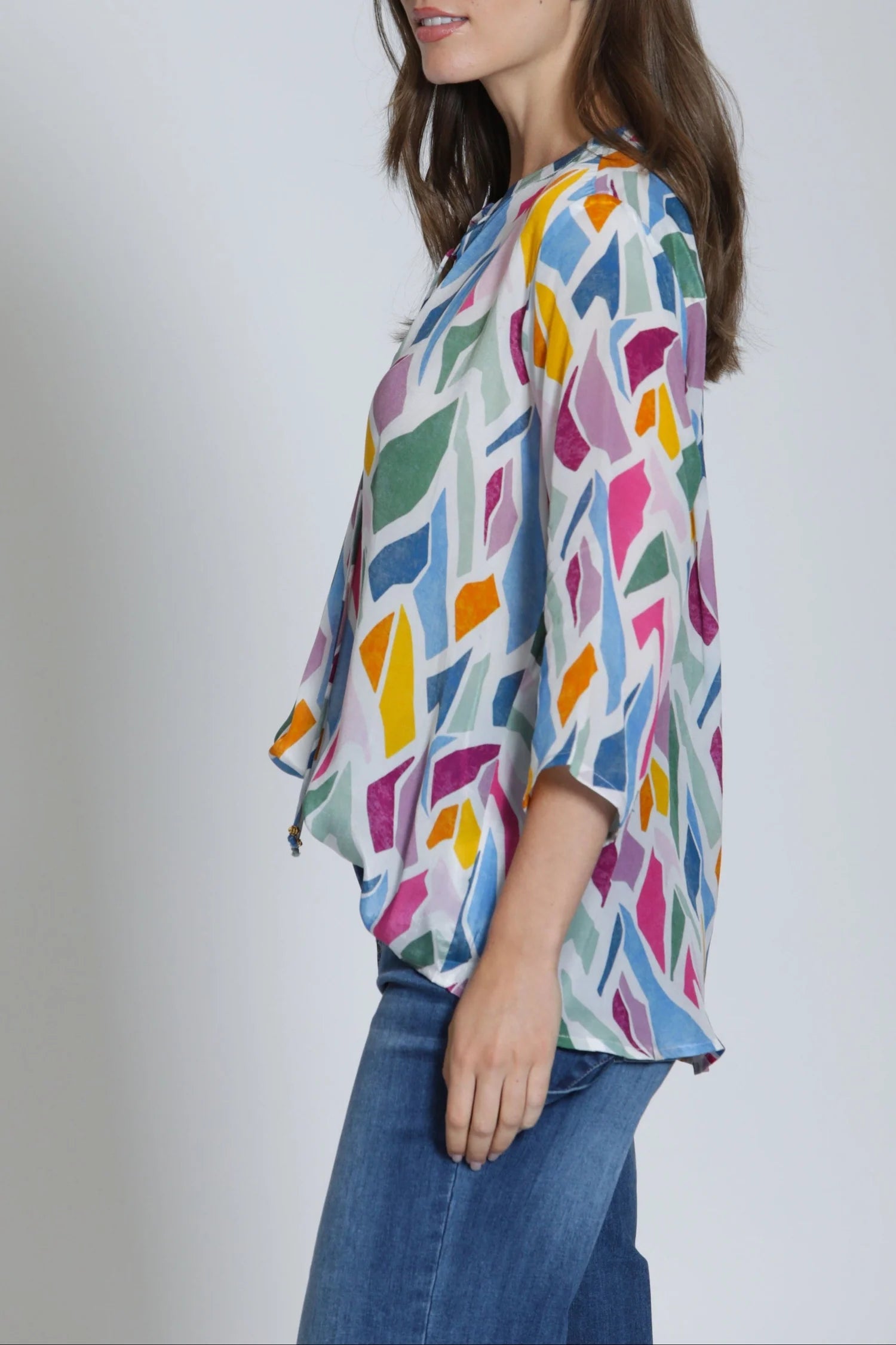 Biscus Swirl Blouse