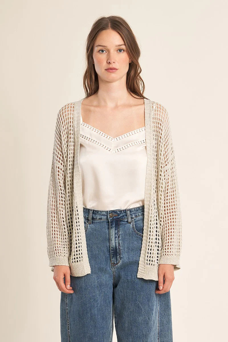 Open Knit Cardi