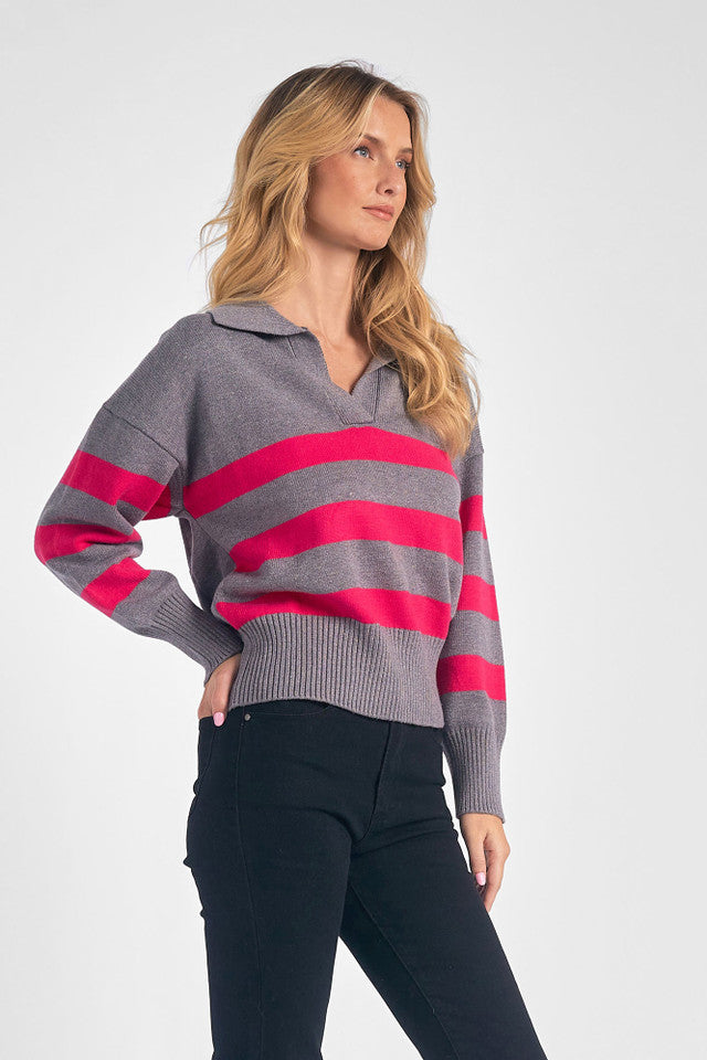 Juno Striped Sweater