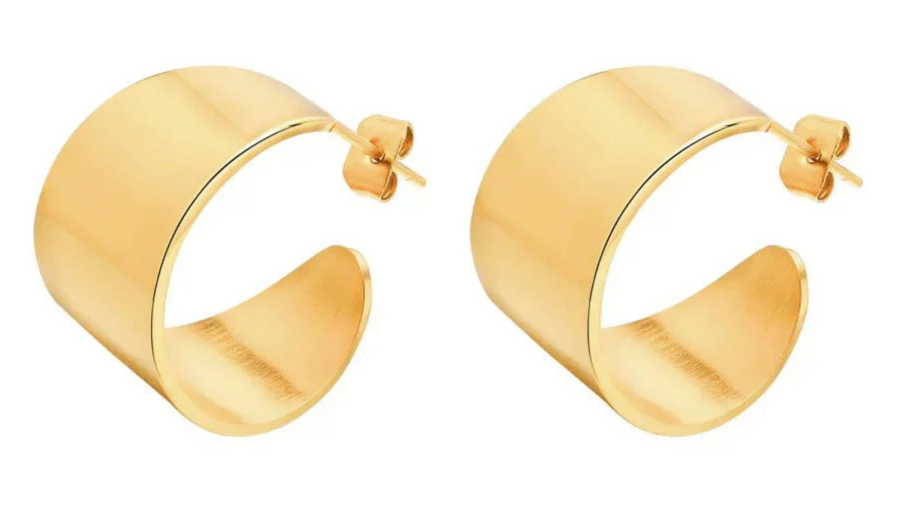 ERYN- Bold Earringsgold plated One Size