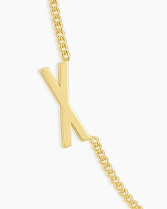 214-112k-G- Wilder Alphabet Necklace