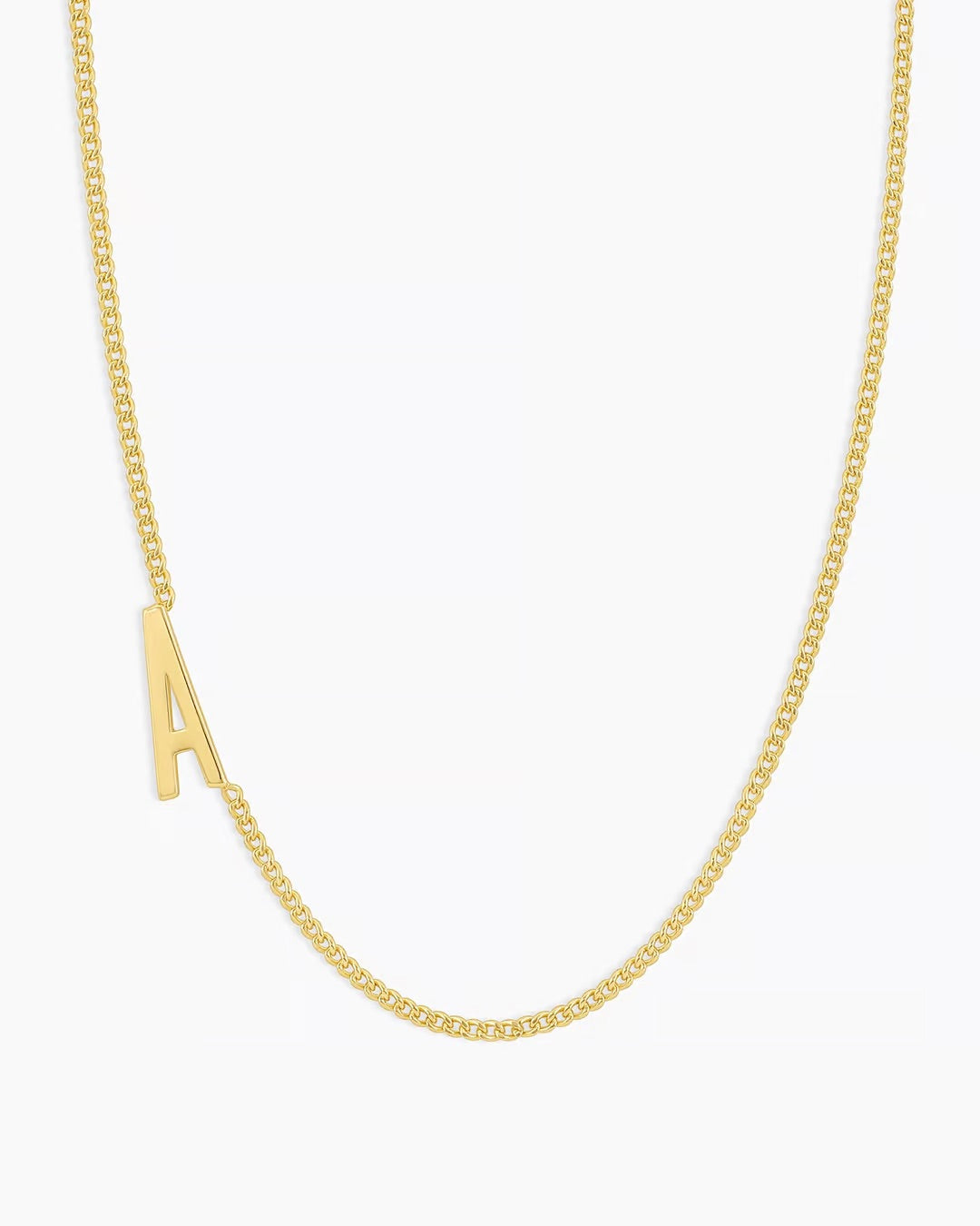 214-112k-G- Wilder Alphabet Necklace