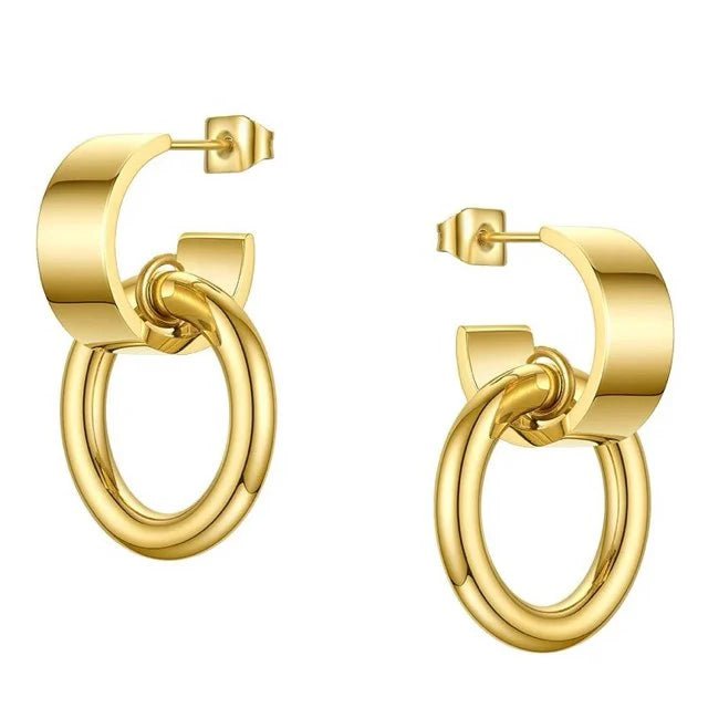 CELESTE- Earrings18kt goldOne Size
