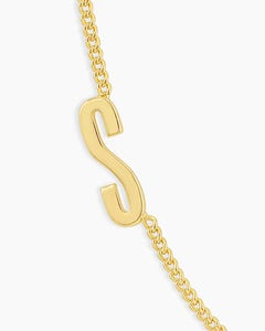 214-112k-G- Wilder Alphabet Necklace