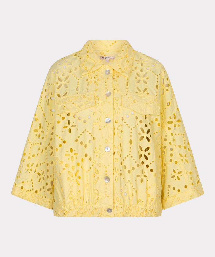 Broderieanglaise Jacket Top