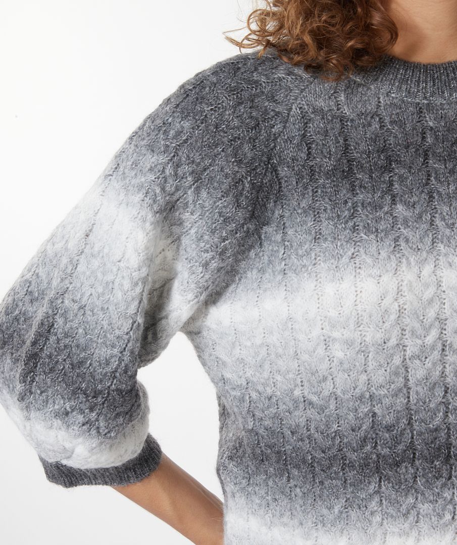 Multicolor Sweater grey